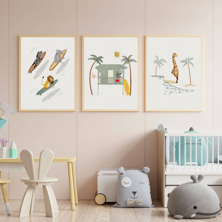 "Noseriding Giraffe"