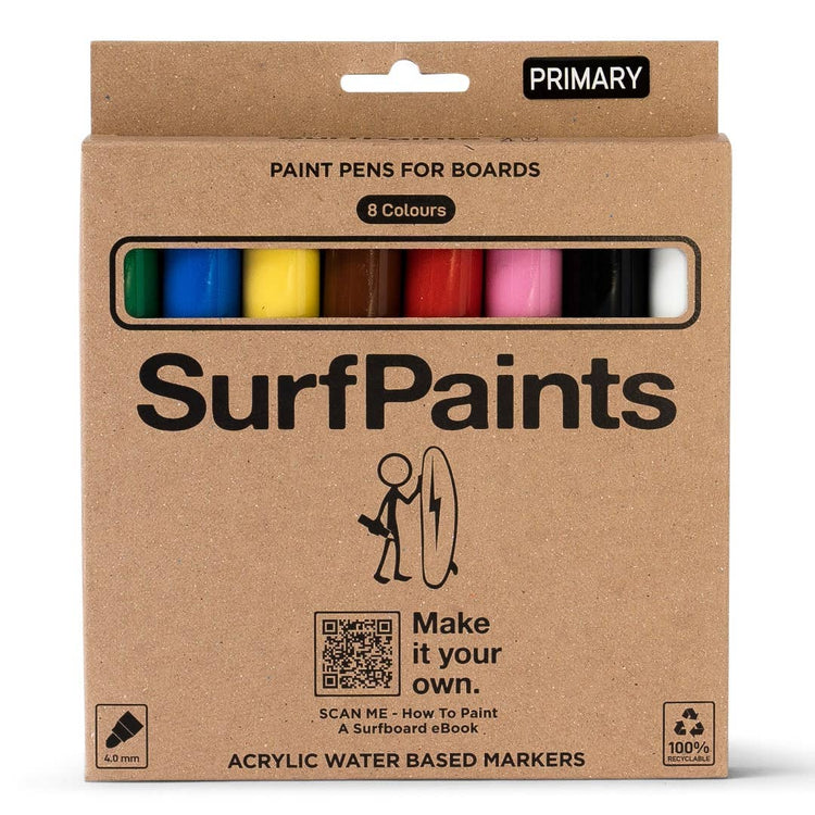 SURFPAINTS - Primärfarben, 1mm & 4mm