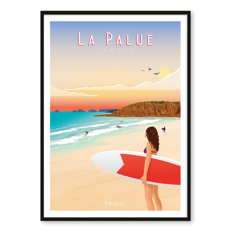 LA PALUE - Poster von Hortense Affiches - REBEL FIN CO.