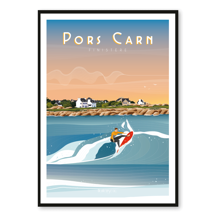 PORS CARN - Poster von Hortense Affiches - REBEL FIN CO.