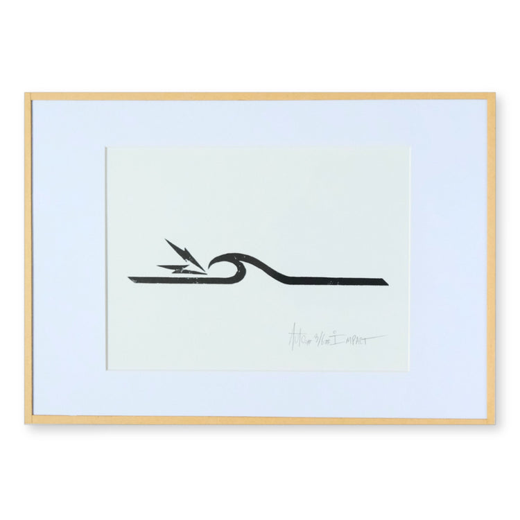 "IMPACT" - Linoldruck