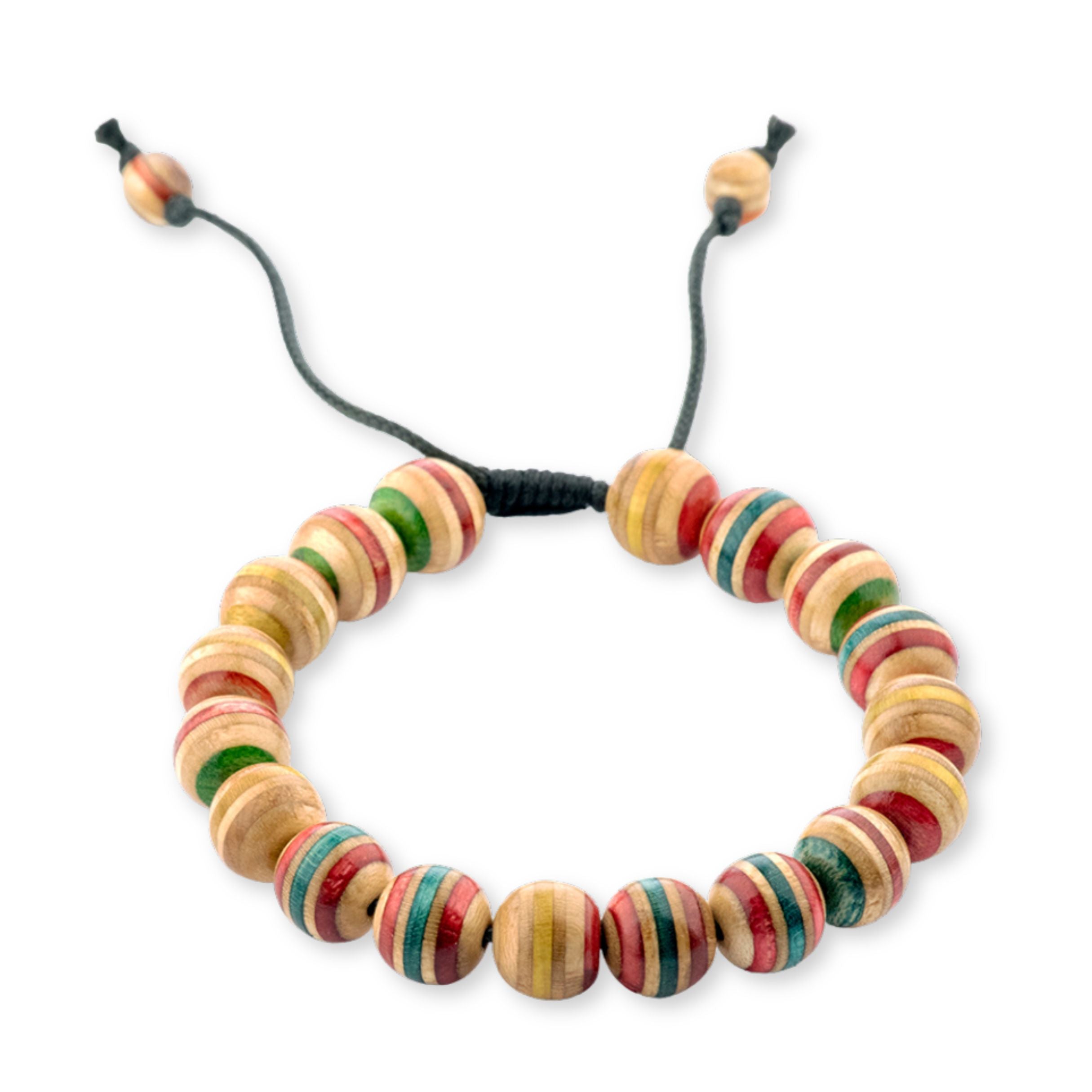 Bracelet from recycled skateboards | REBEL SURF COMPANY