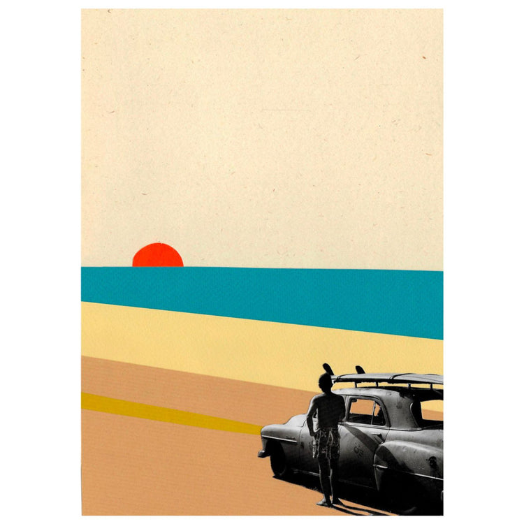 "THE BAY" - Surf Collage - REBEL FIN CO.