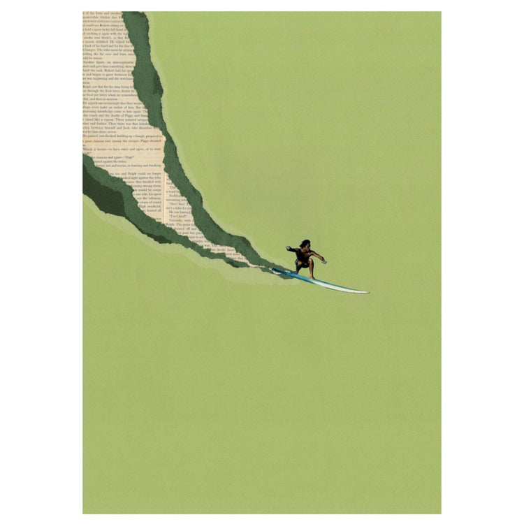 "WEIMEA" - Surf Collage - REBEL FIN CO.