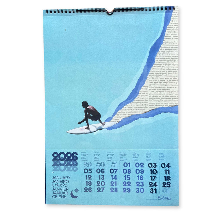 Limited Edition "CALENDAR 2026" - Surf Collage