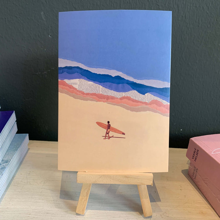 "BEACH BOY" - Surf Collage - REBEL FIN CO.