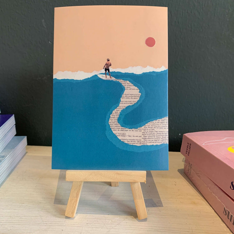 "SUNSET RIDE" - Surf Collage - REBEL FIN CO.