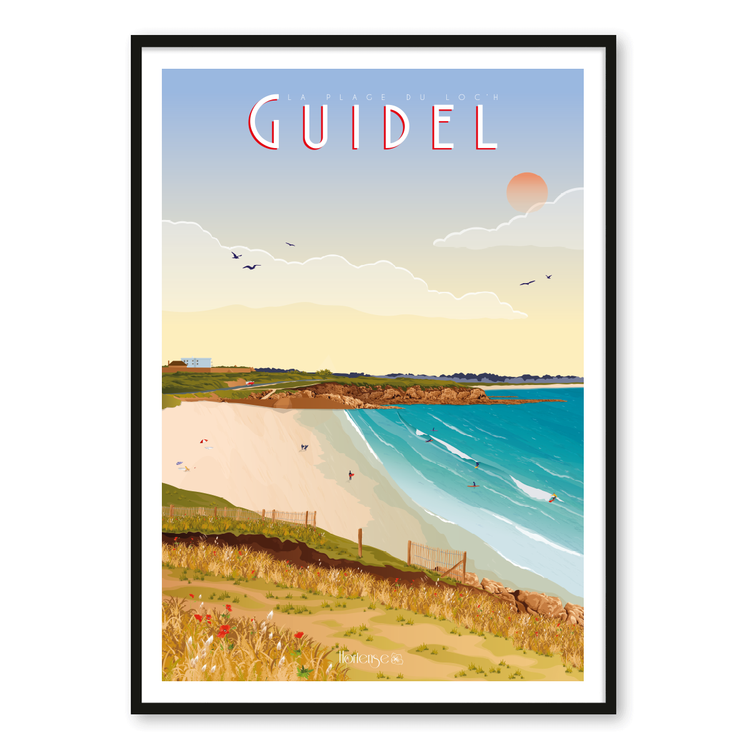 GUIDEL - Poster von Hortense Affiches - REBEL FIN CO.