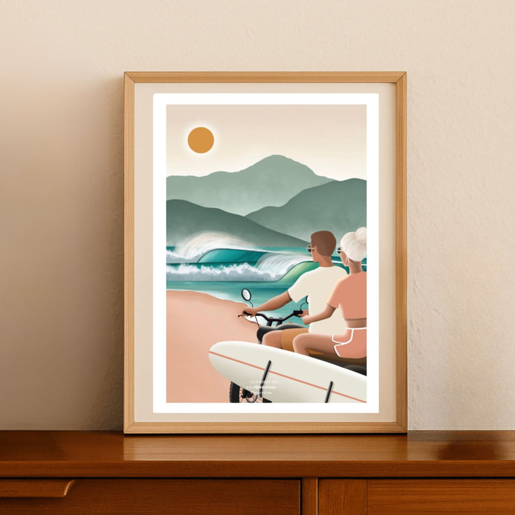 "SURF LOVE" - REBEL FIN CO.