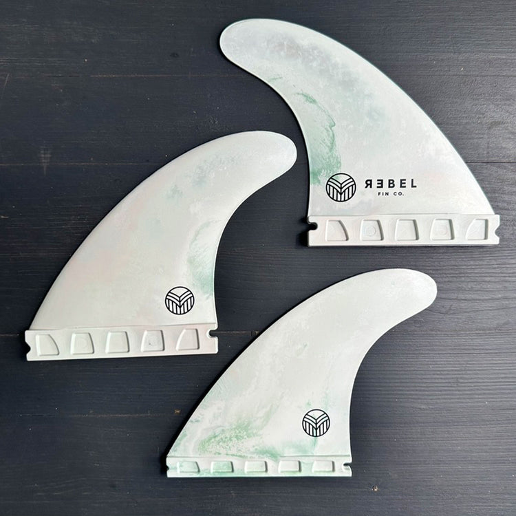 MARBLE THRUSTERS "Matcha Latte" - Futures - REBEL FIN CO.