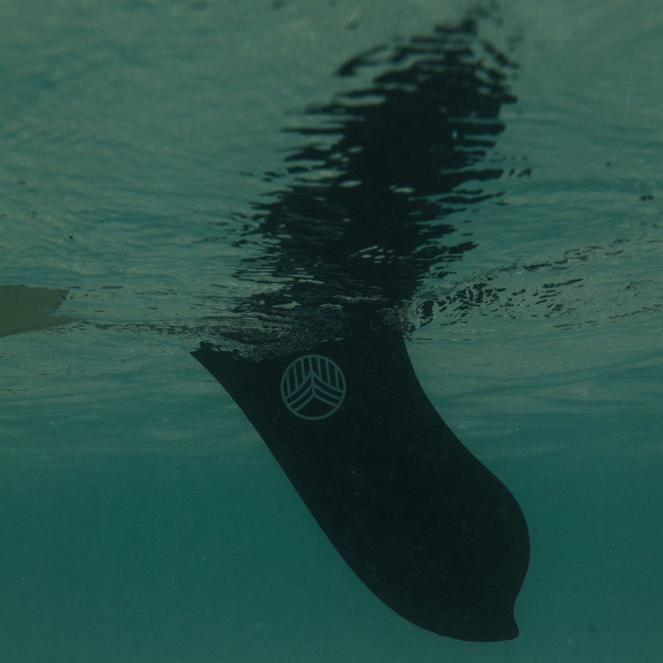 9.5'' NOSERIDER SINGLE FIN - US Finbox - recyceltes Carbon - REBEL FIN CO.