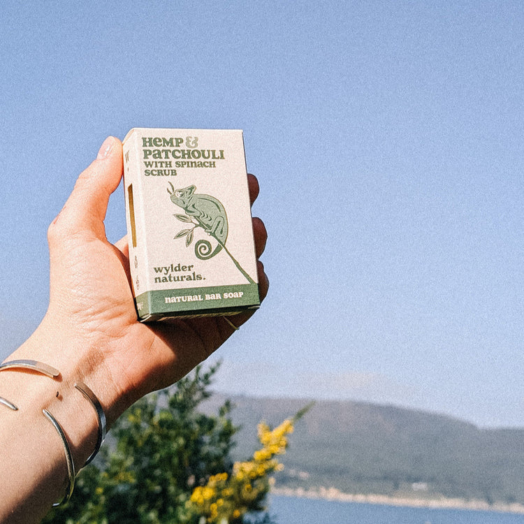 NATURAL BAR SOAP - Hemp & Patchouli
