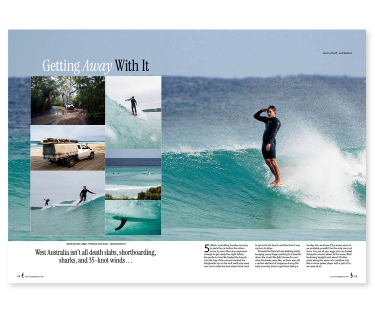PACIFIC LONGBOARDER MAGAZINE #124