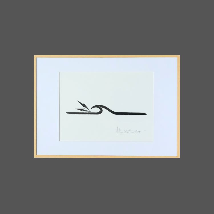 "IMPACT" - Linoldruck