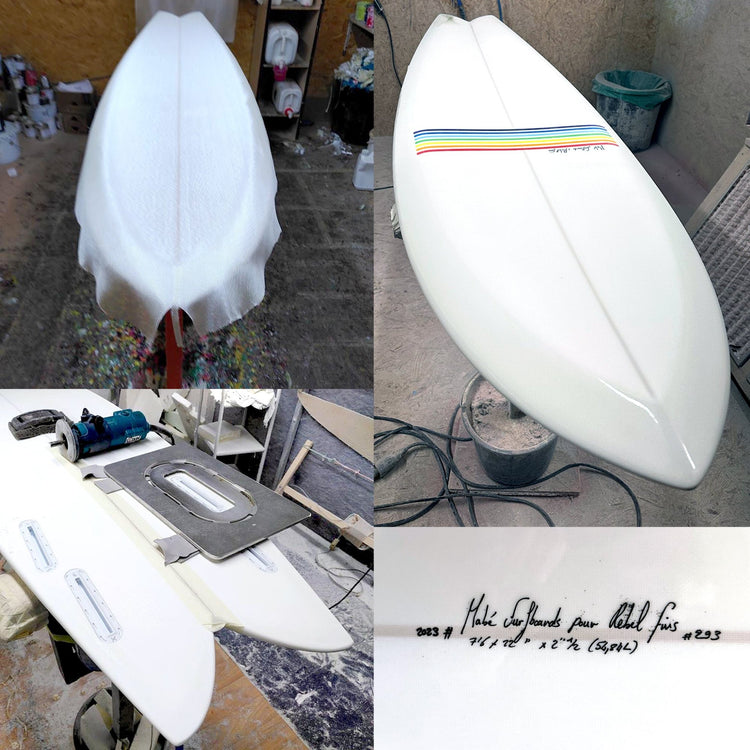 Surfboard "Unity" / 7'6'' / Long Fish