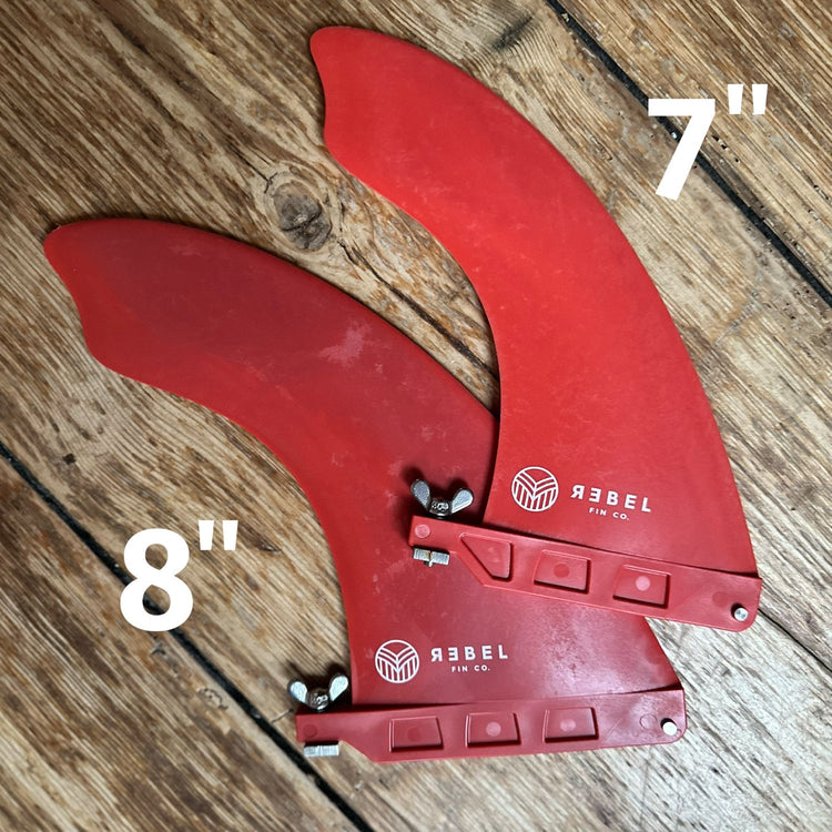 8'' SINGLE FIN - recycelte glasfaserverstärkte Materialien