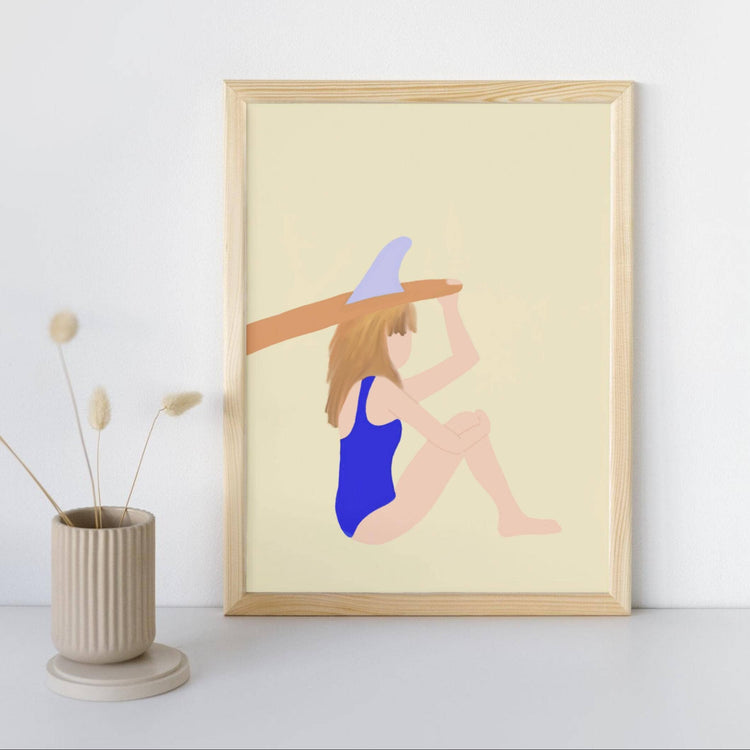 SURFGIRL - Artprint