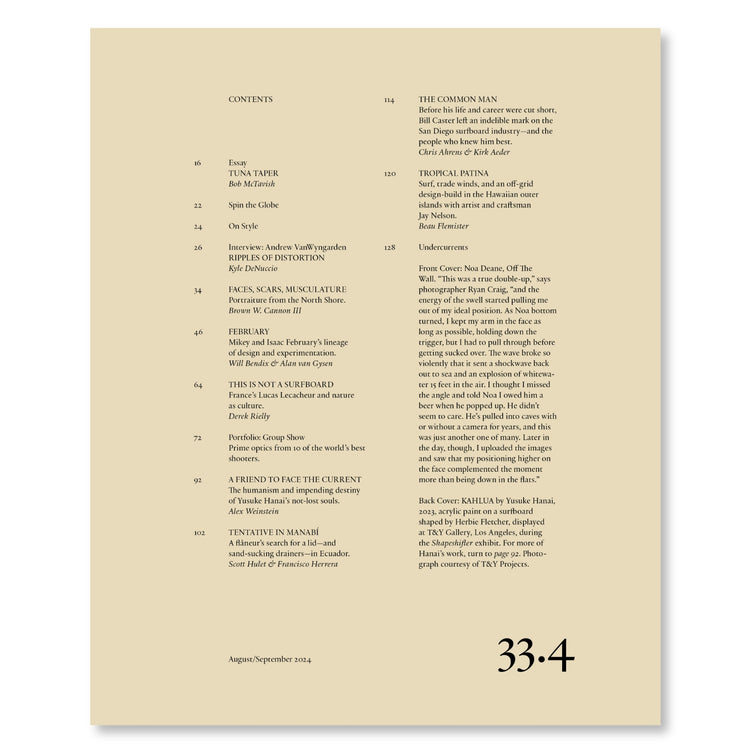 THE SURFER'S JOURNAL 33.4