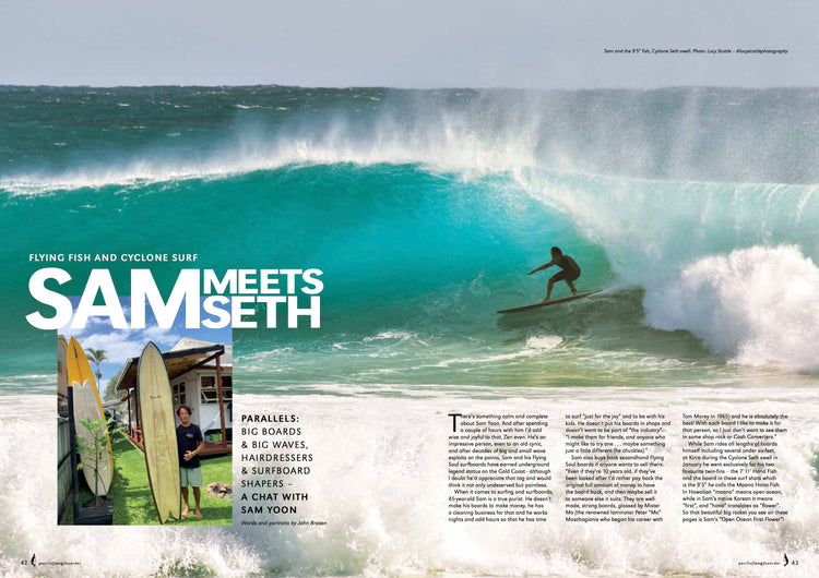 PACIFIC LONGBOARDER MAGAZINE #110 - REBEL FIN CO.