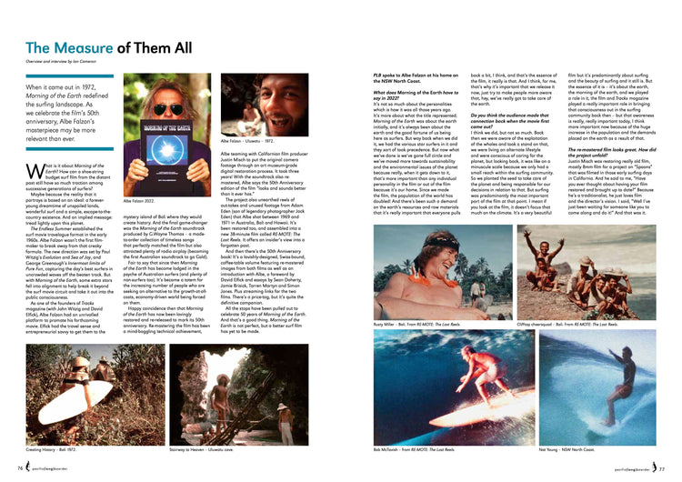 PACIFIC LONGBOARDER MAGAZINE #110 - REBEL FIN CO.