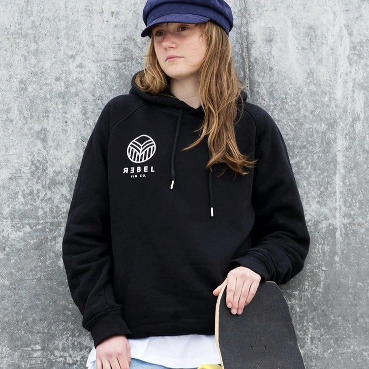 HOODIE - Bio-Baumwolle - REBEL FIN CO.