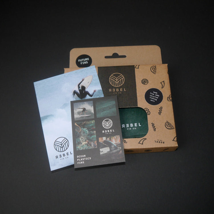 THRUSTER FINS - Futures - recycelte Fischernetze - REBEL FIN CO.