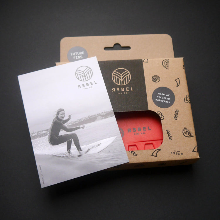 THRUSTER FINS - Futures - recyceltes Polyamid & Glasfasern - REBEL FIN CO.