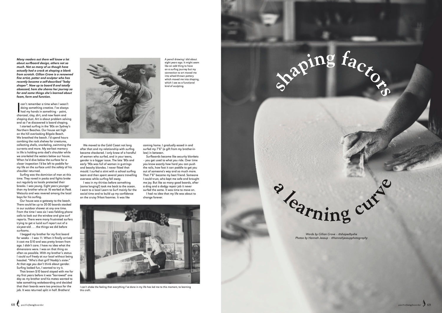 PACIFIC LONGBOARDER MAGAZINE #106 - REBEL FIN CO.