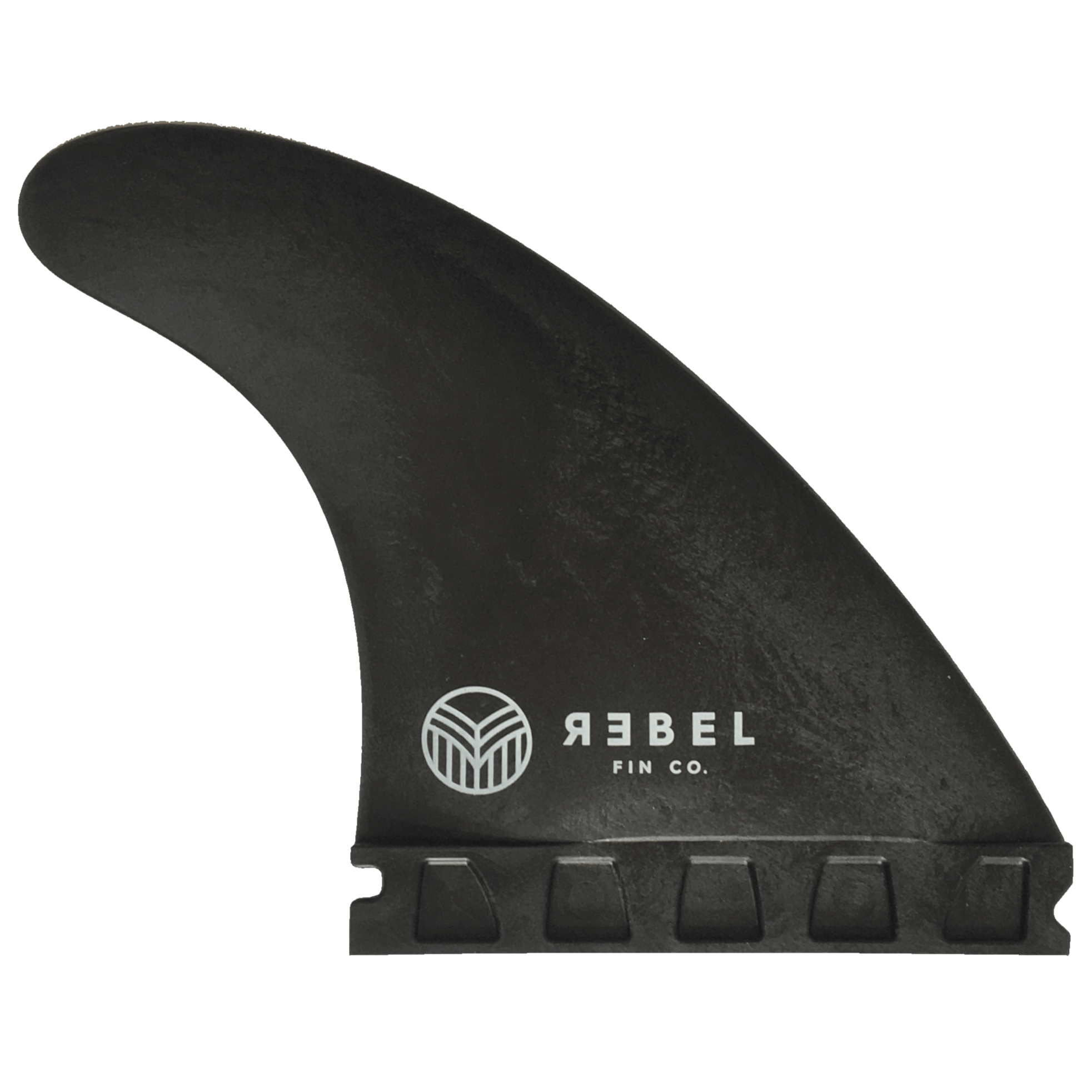 Thruster future surf fins made from recycled carbon | REBEL FIN CO.