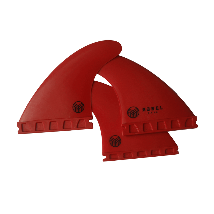 THRUSTER FINS - Futures - recyceltes Polyamid & Glasfasern - REBEL FIN CO.