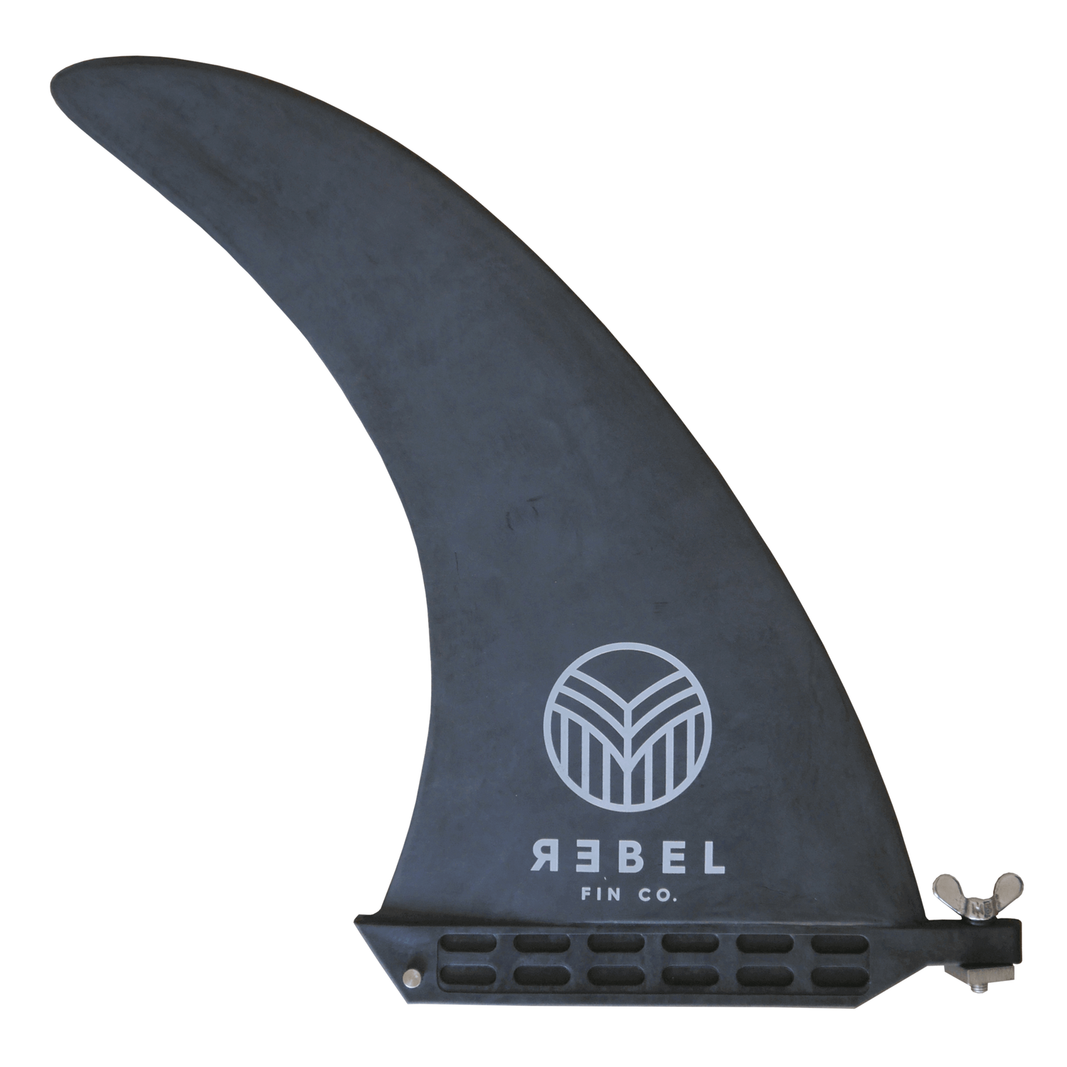 9" LONGBOARD FIN - recyceltes Carbon - REBEL FIN CO.