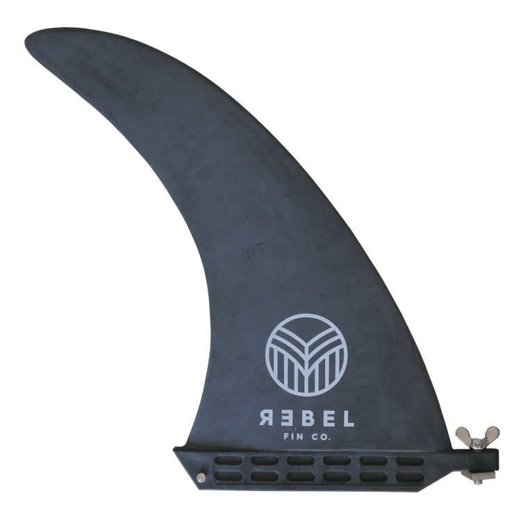 9" LONGBOARD FIN - recyceltes Carbon - REBEL FIN CO.