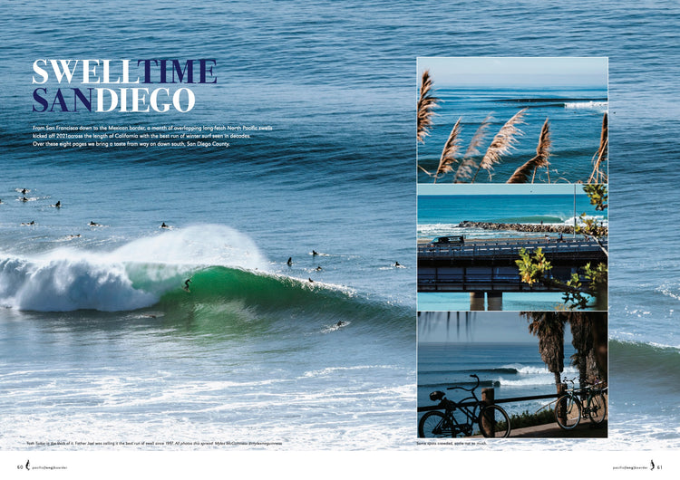 PACIFIC LONGBOARDER MAGAZINE #106 - REBEL FIN CO.