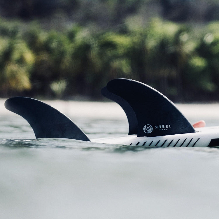 THRUSTER FINS - recyceltes Carbon - REBEL FIN CO.