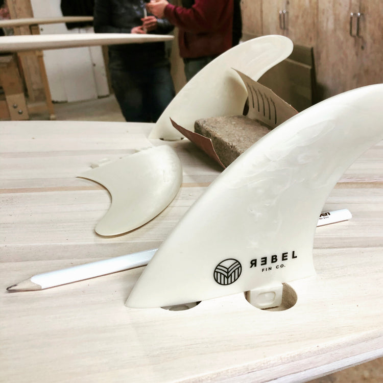 Thruster Fins aus nachwachsenden Rohstoffen - REBEL FIN CO.
