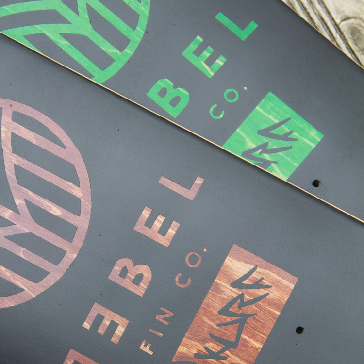 SKURF SKATEBOARD DECK "Tear Bark" - REBEL FIN CO.
