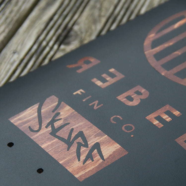 SKURF SKATEBOARD DECK "Tear Bark" - REBEL FIN CO.