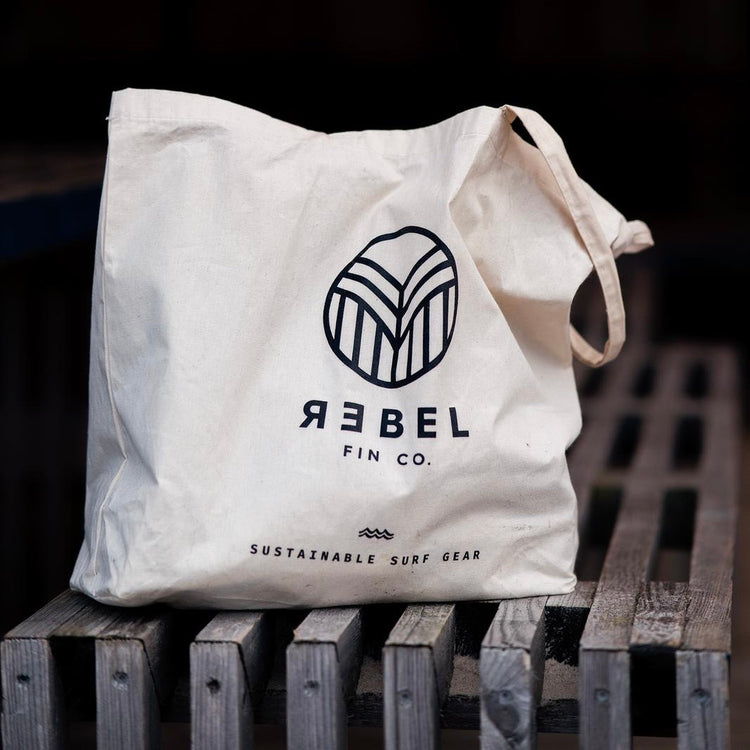 TRAGETASCHE / TOTE BAG aus Bio-Baumwolle - REBEL FIN CO.