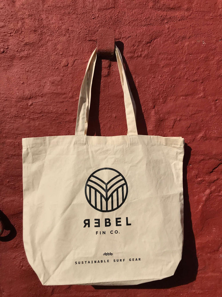 TRAGETASCHE / TOTE BAG aus Bio-Baumwolle - REBEL FIN CO.