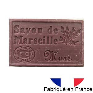 Marseille Soap - Blackberry Scent - 125g - REBEL FIN CO.