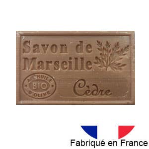 Marseille Soap - Cedar Scent - 125g - REBEL FIN CO.