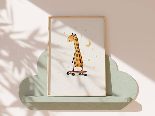 "Skating Giraffe"