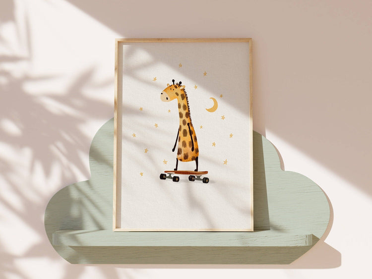 "Skating Giraffe"