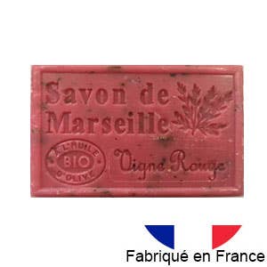 Marseille Soap - Red Vine Scent - 125g - REBEL FIN CO.