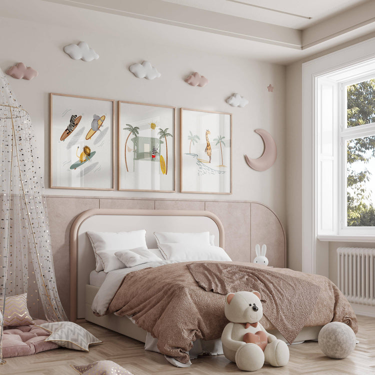 "Noseriding Giraffe"