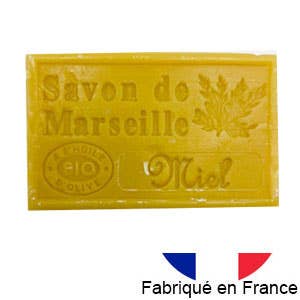 Marseille Soap - Honey Scent - 125g - REBEL FIN CO.