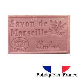 Marseille Soap - Amber Scent - 125g - REBEL FIN CO.