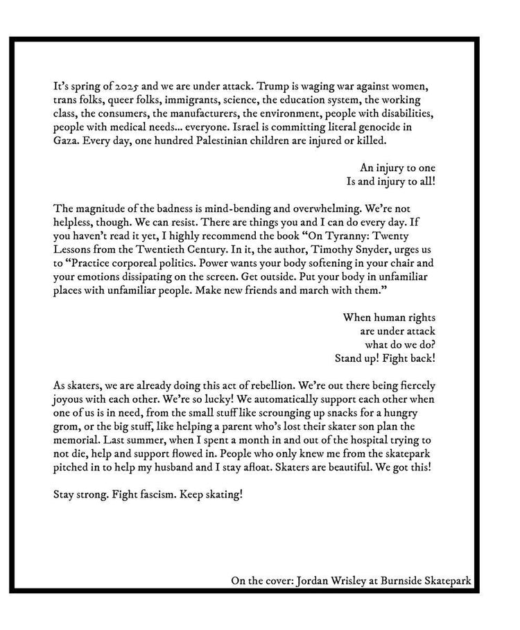 SMASH THE SKATRIARCHY #5 - Zine
