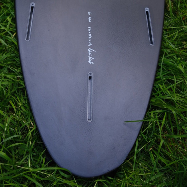 Wooden Surfboard / 6'10’’ / Mini Malibu - REBEL FIN CO.