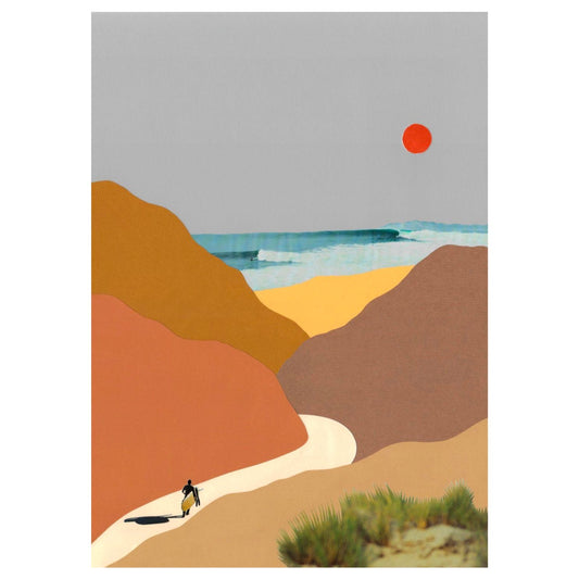 "ALMAGREIRA" - Surf Collage - REBEL FIN CO.